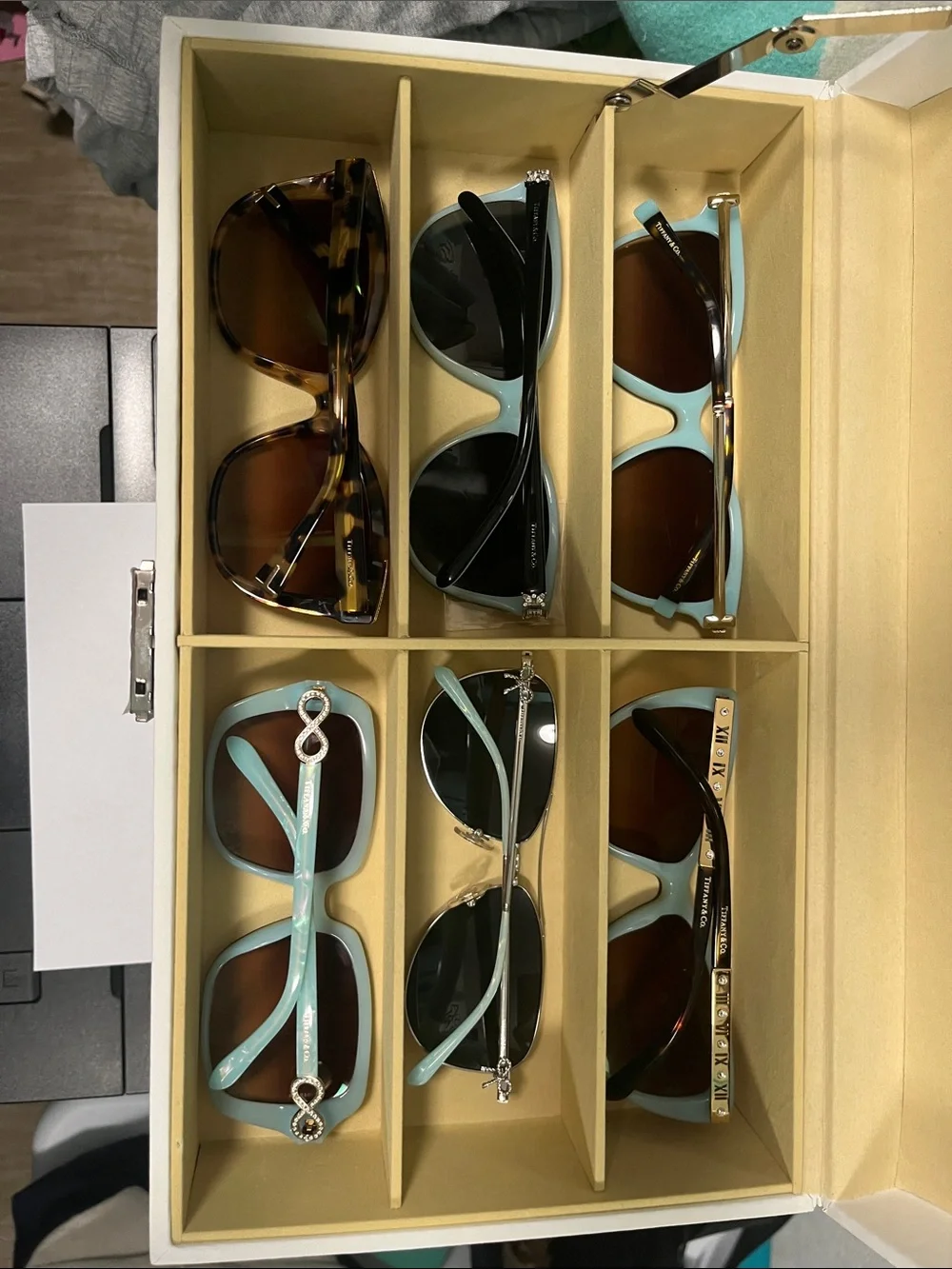 6 pairs EUC Tiffany & Co. Sunglasses